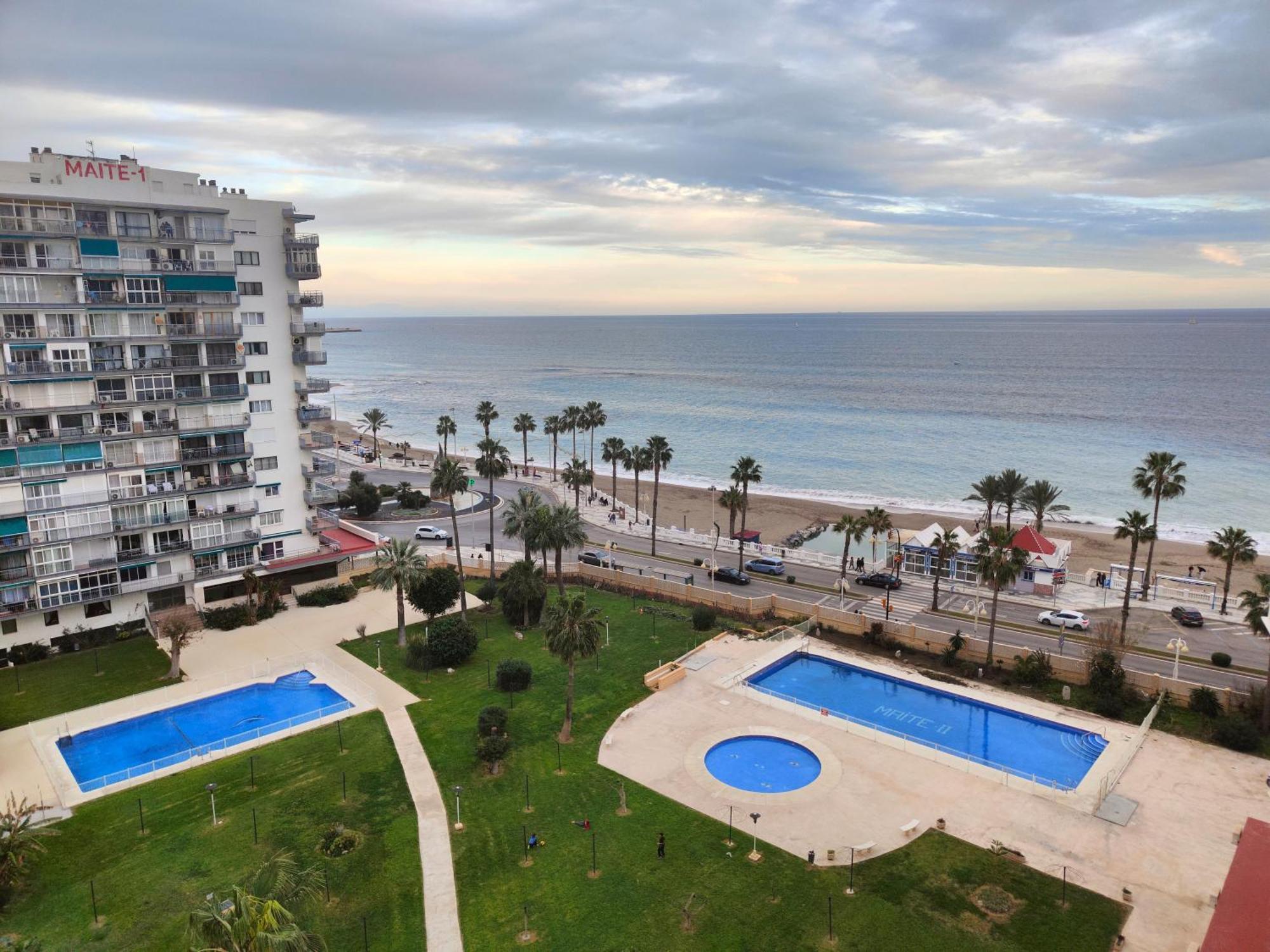 Apartamento En Benalmadena, Primera Linea De Playa Dış mekan fotoğraf
